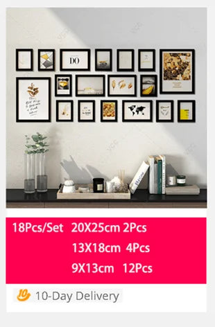 Wooden Shadow Box Photo Frame – Deep Display Frame for Home Decor