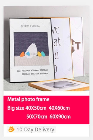 Wooden Shadow Box Photo Frame – Deep Display Frame for Home Decor