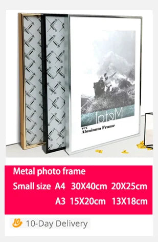 Wooden Shadow Box Photo Frame – Deep Display Frame for Home Decor