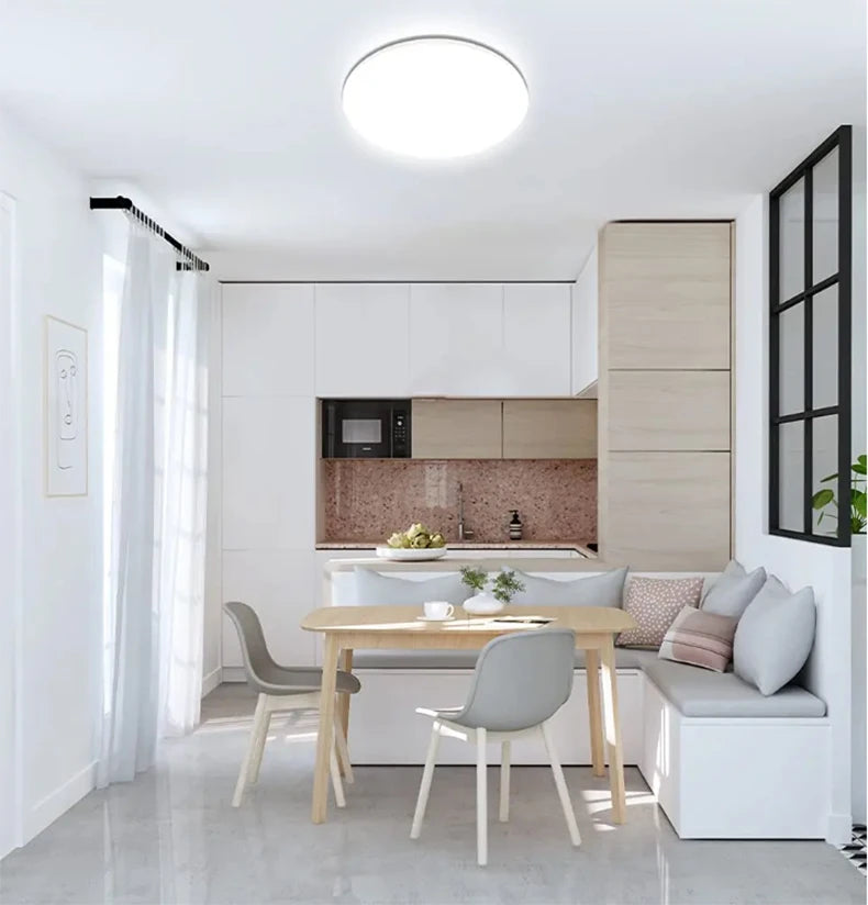 Ultra-Thin Round LED Ceiling Light – Modern Home Lighting