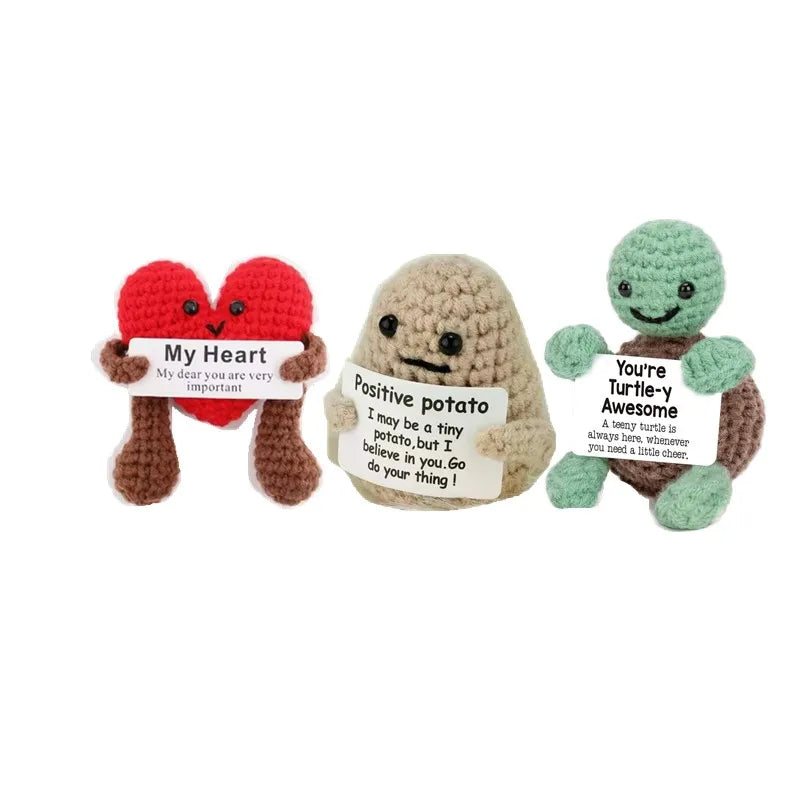 Handmade Crochet Plush Doll – Cute Knit Gift & Home Decor
