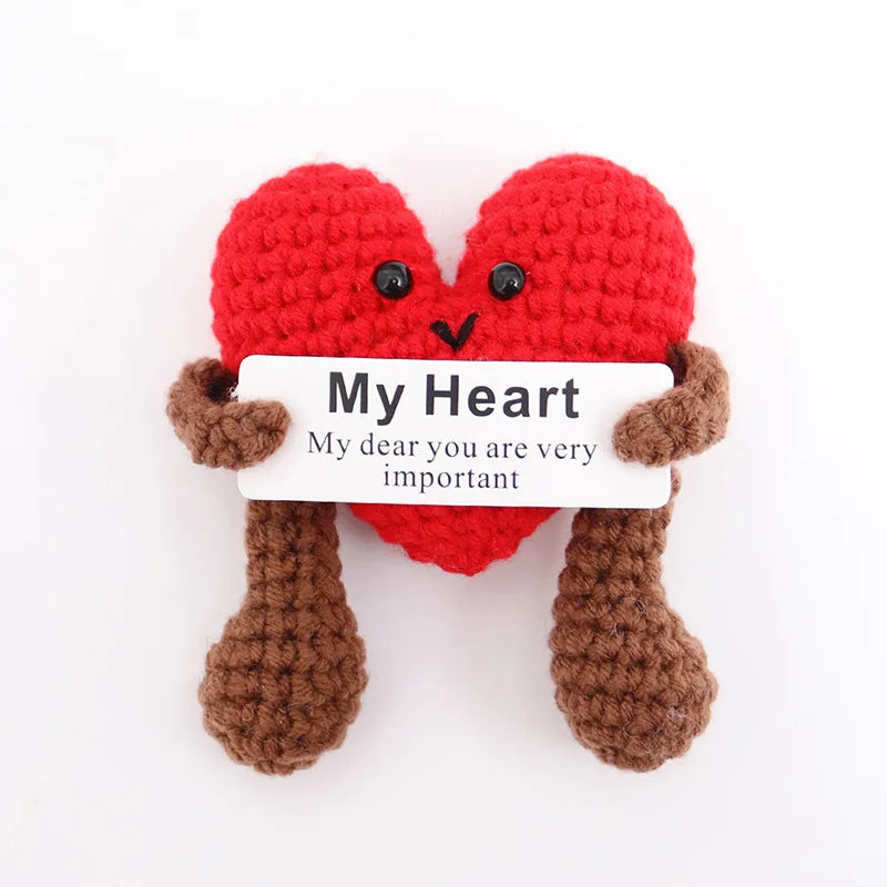 Handmade Crochet Plush Doll – Cute Knit Gift & Home Decor