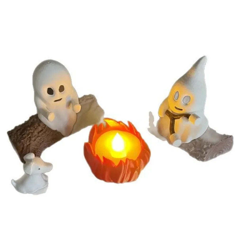 Halloween Ghost Campfire Decoration Set
