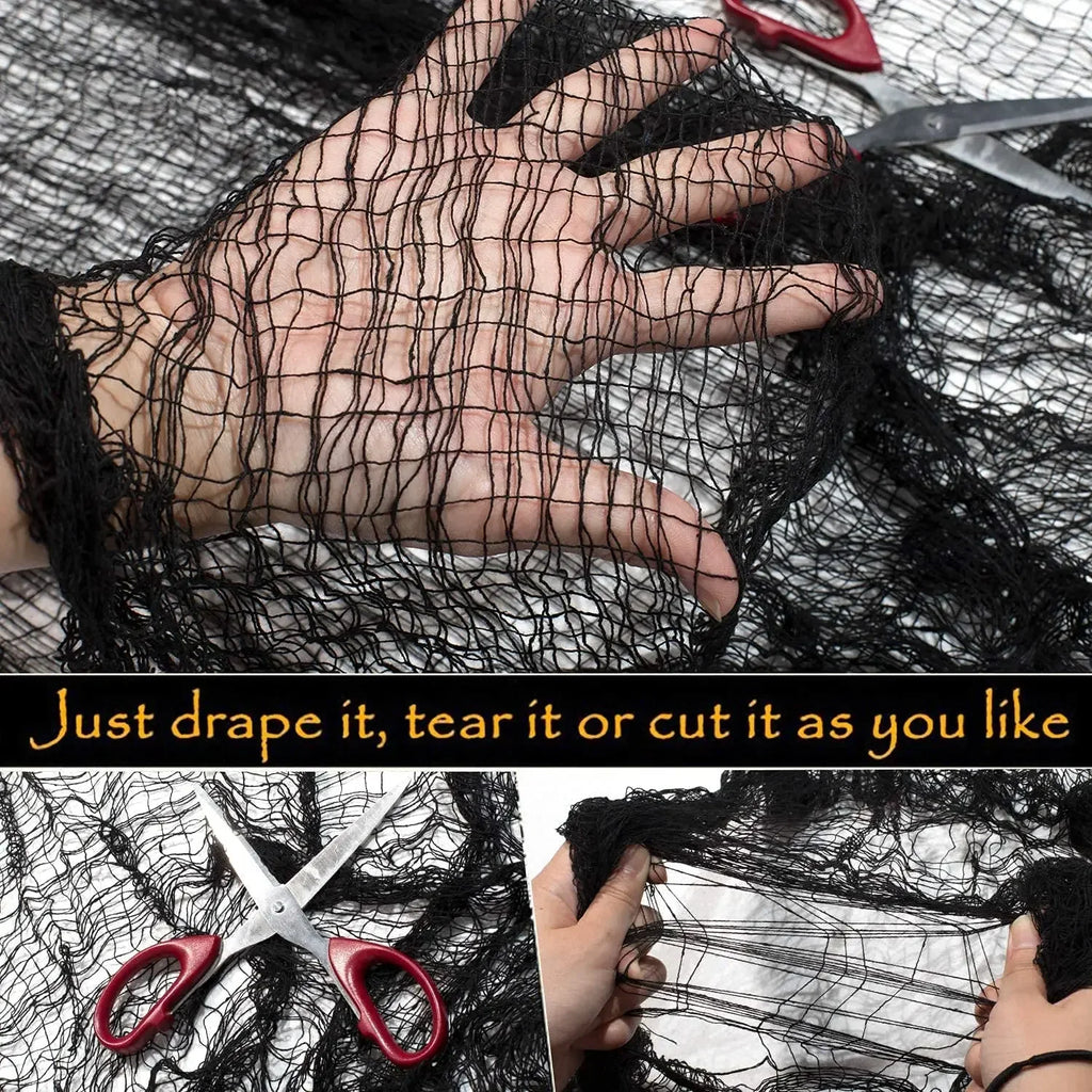 Halloween Creepy Gauze Cloth Decoration