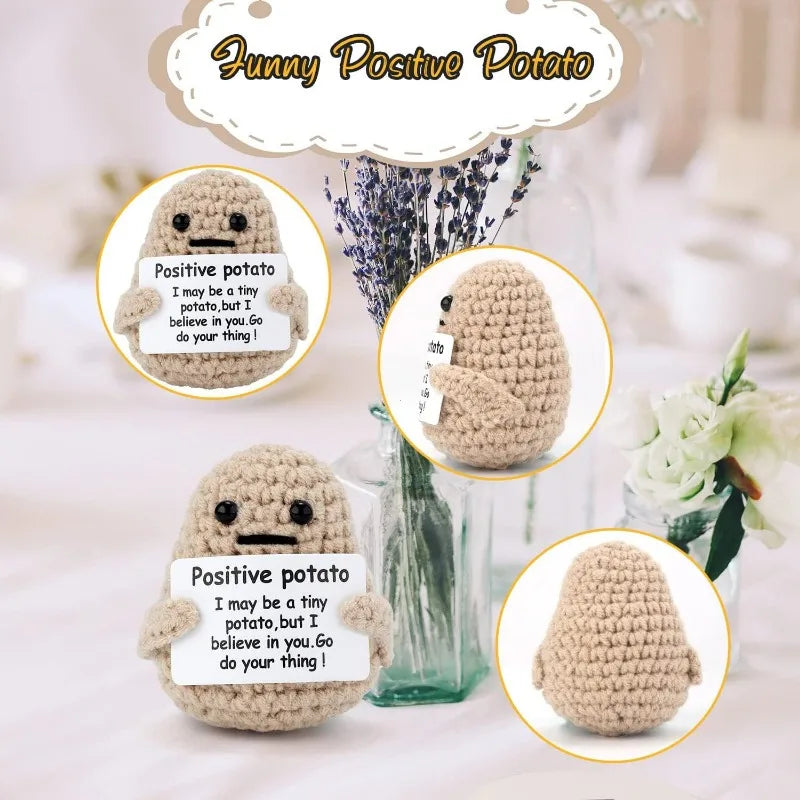 Handmade Crochet Plush Doll – Cute Knit Gift & Home Decor