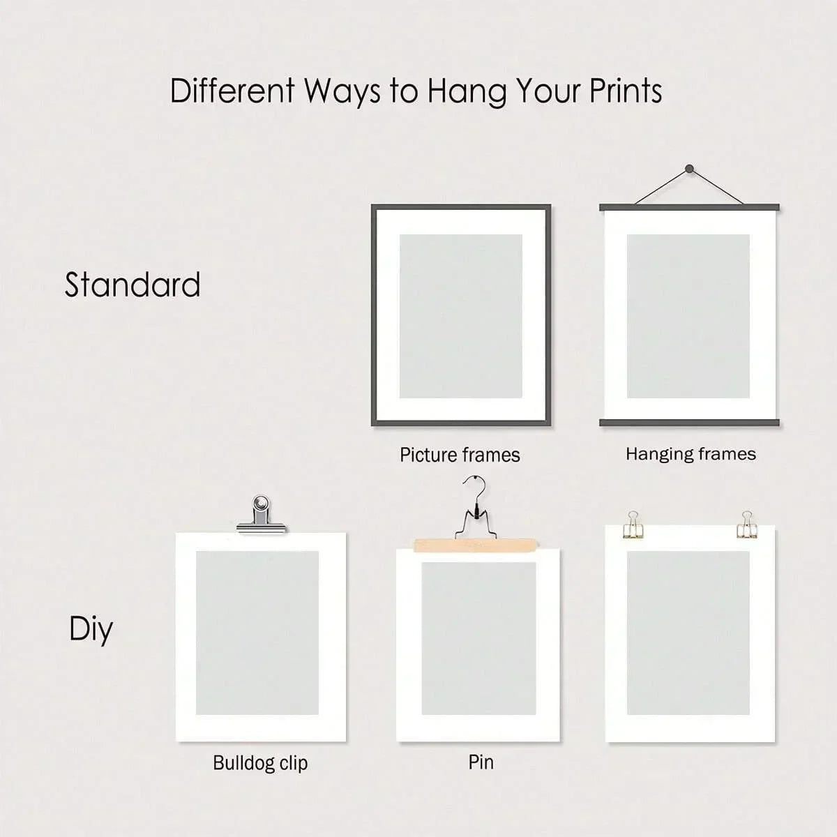 Botanical Canvas Wall Art – 2-Piece Set, Unframed Prints