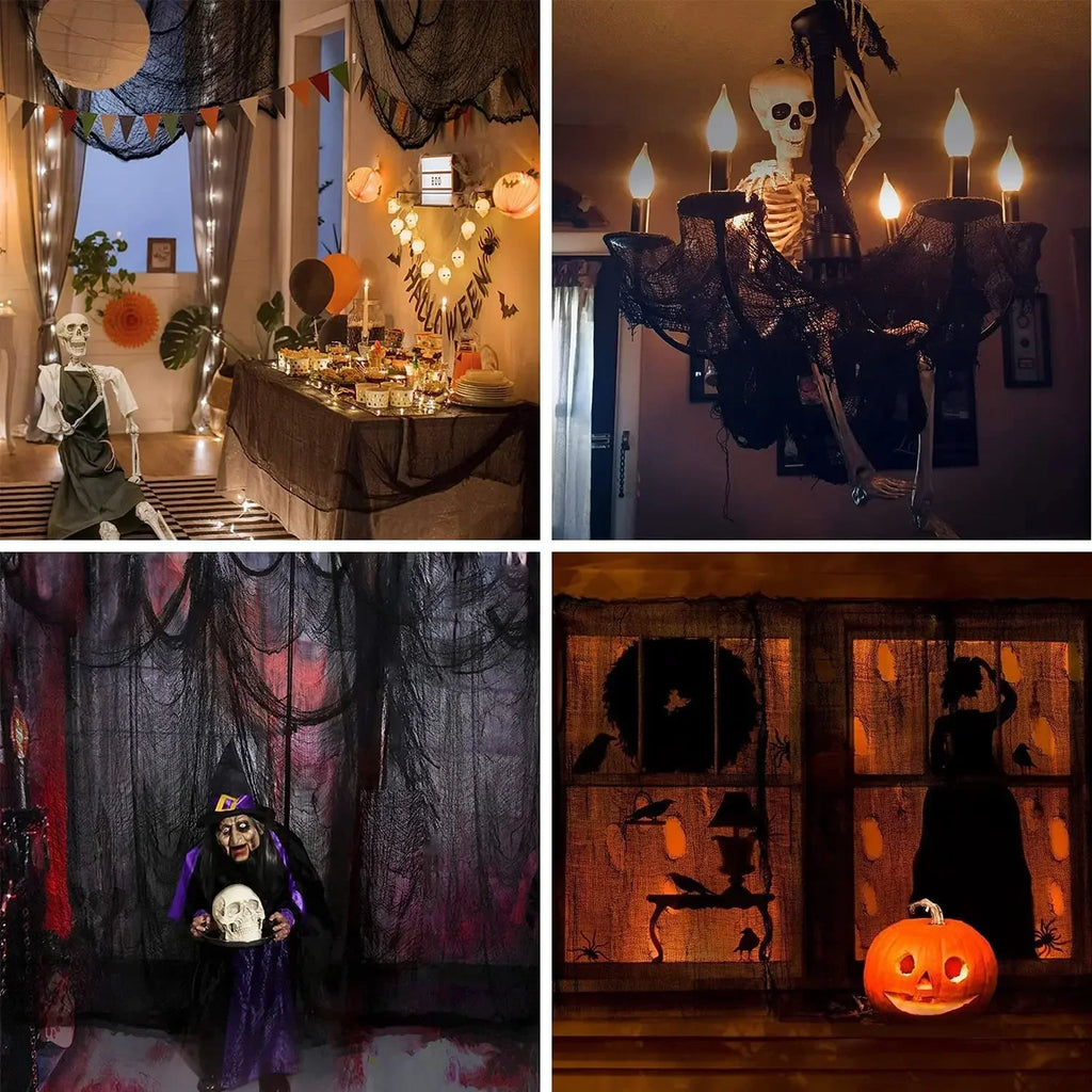Halloween Creepy Gauze Cloth Decoration