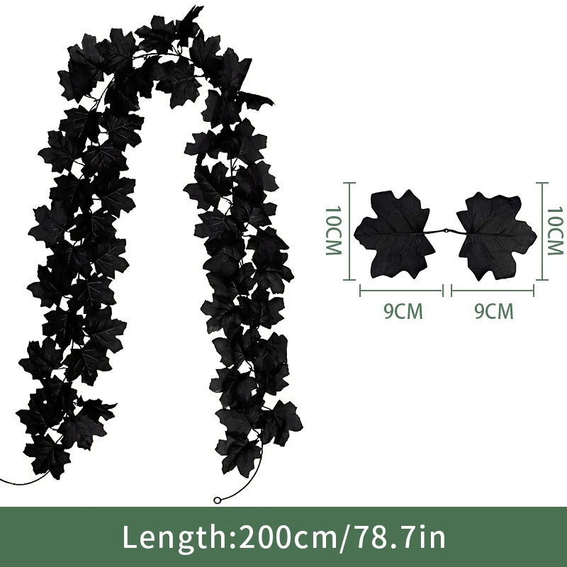 Artificial Maple Leaf Fall Decoration