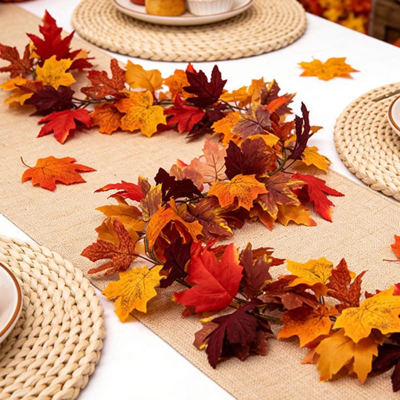 Artificial Maple Leaf Fall Decoration
