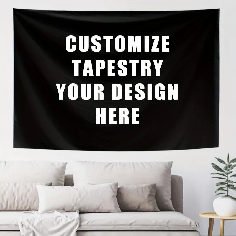 Custom Photo Tapestry – Personalized Wall Hanging