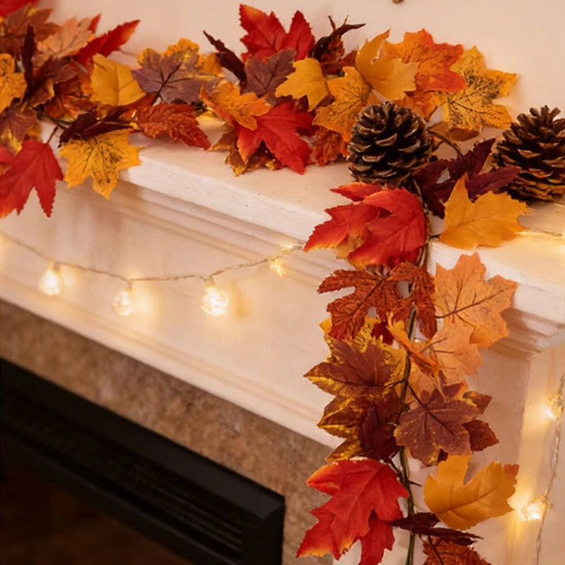 Artificial Maple Leaf Fall Decoration