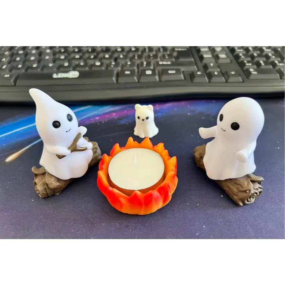 Halloween Ghost Campfire Decoration Set