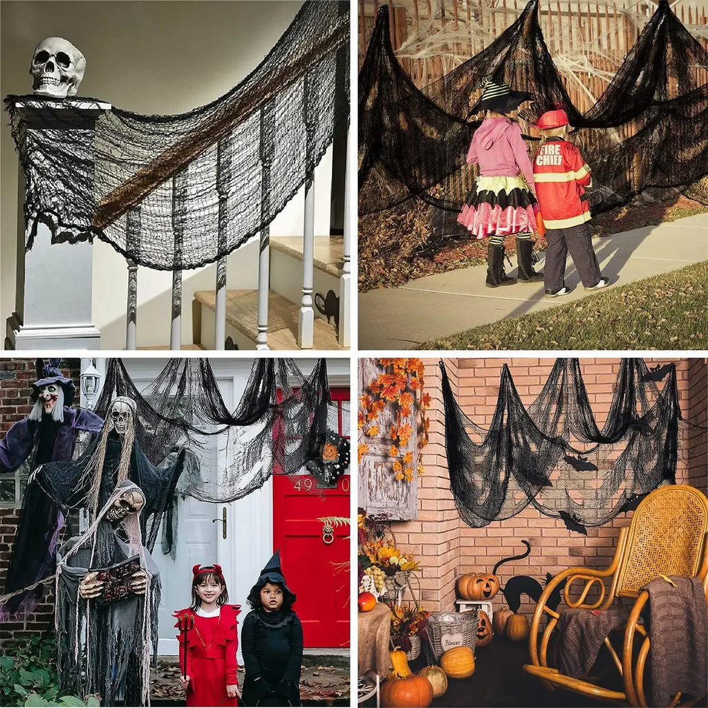 Halloween Creepy Gauze Cloth Decoration