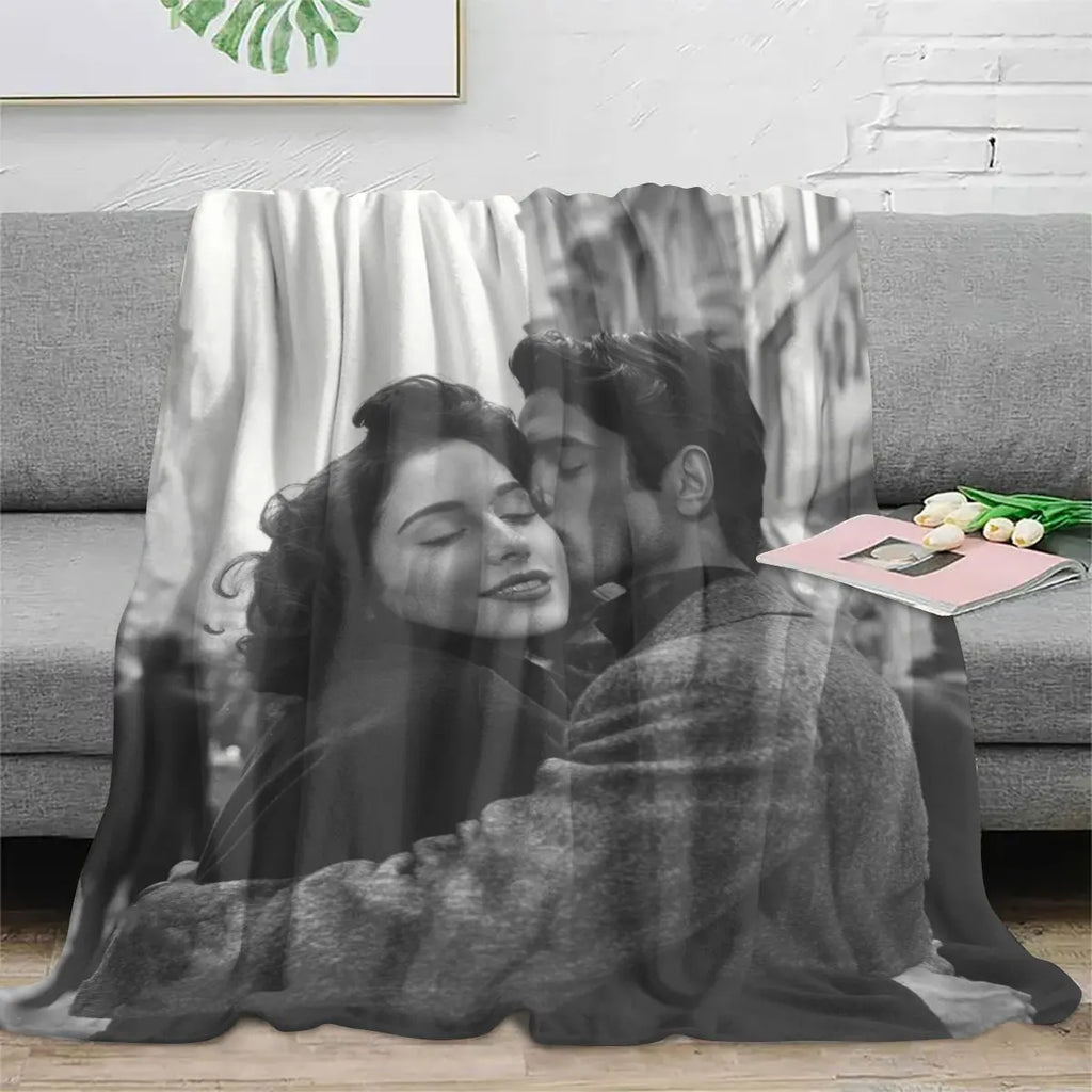 Custom Photo Blanket – Personalized Flannel Gift