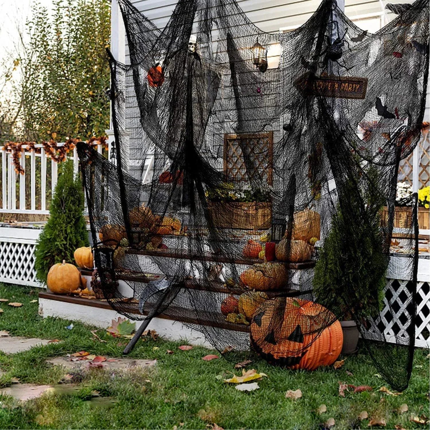 Halloween Creepy Gauze Cloth Decoration