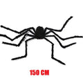 Giant Halloween Plush Spider Decoration – 30cm to 200cm