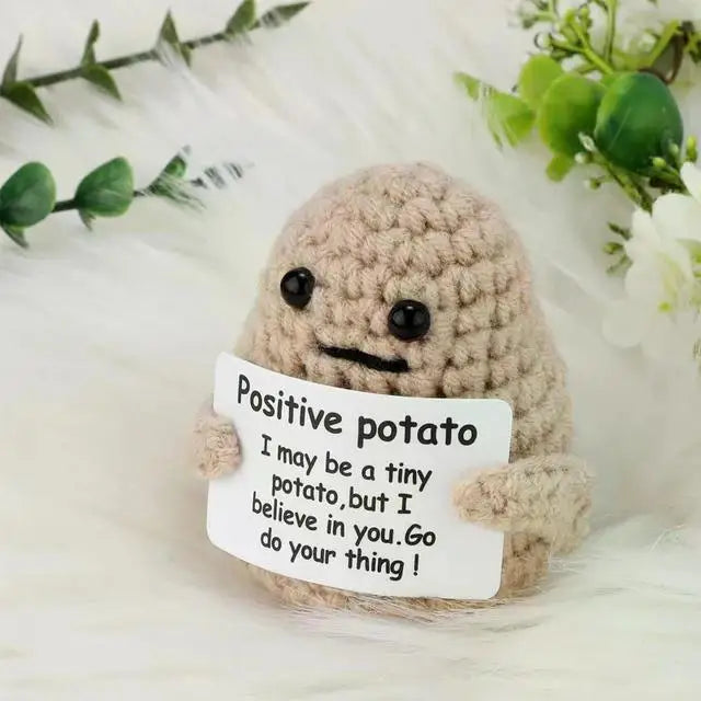 Handmade Crochet Plush Doll – Cute Knit Gift & Home Decor