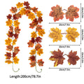 Artificial Maple Leaf Fall Decoration