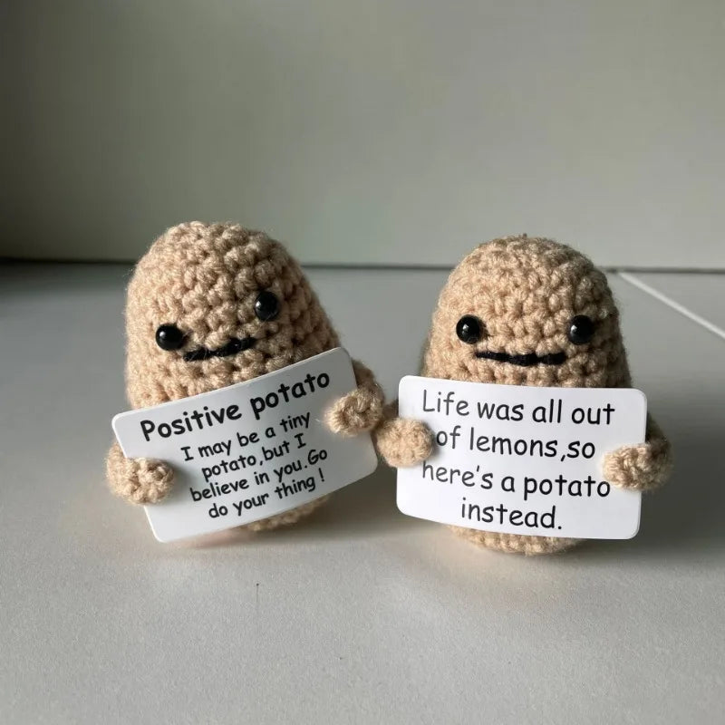 Handmade Crochet Plush Doll – Cute Knit Gift & Home Decor