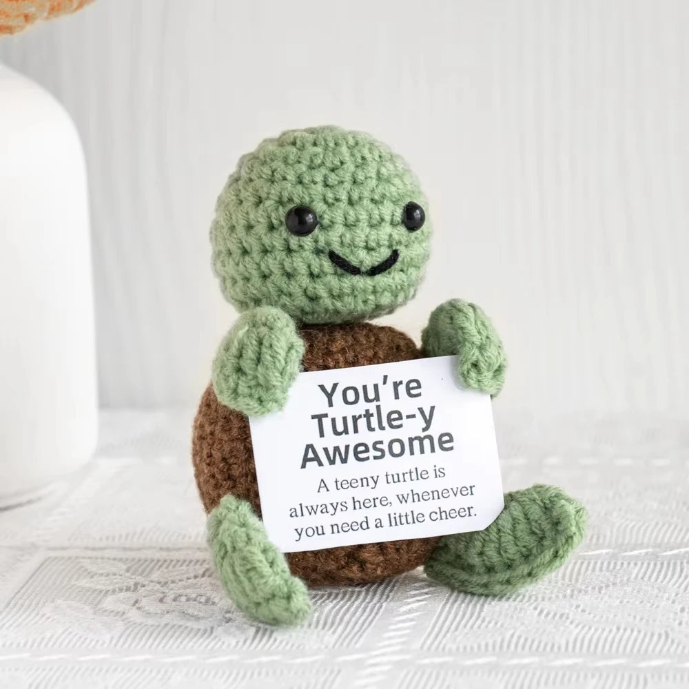 Handmade Crochet Plush Doll – Cute Knit Gift & Home Decor