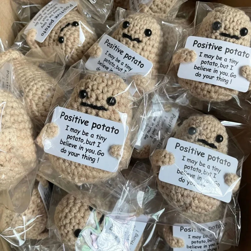 Handmade Crochet Plush Doll – Cute Knit Gift & Home Decor