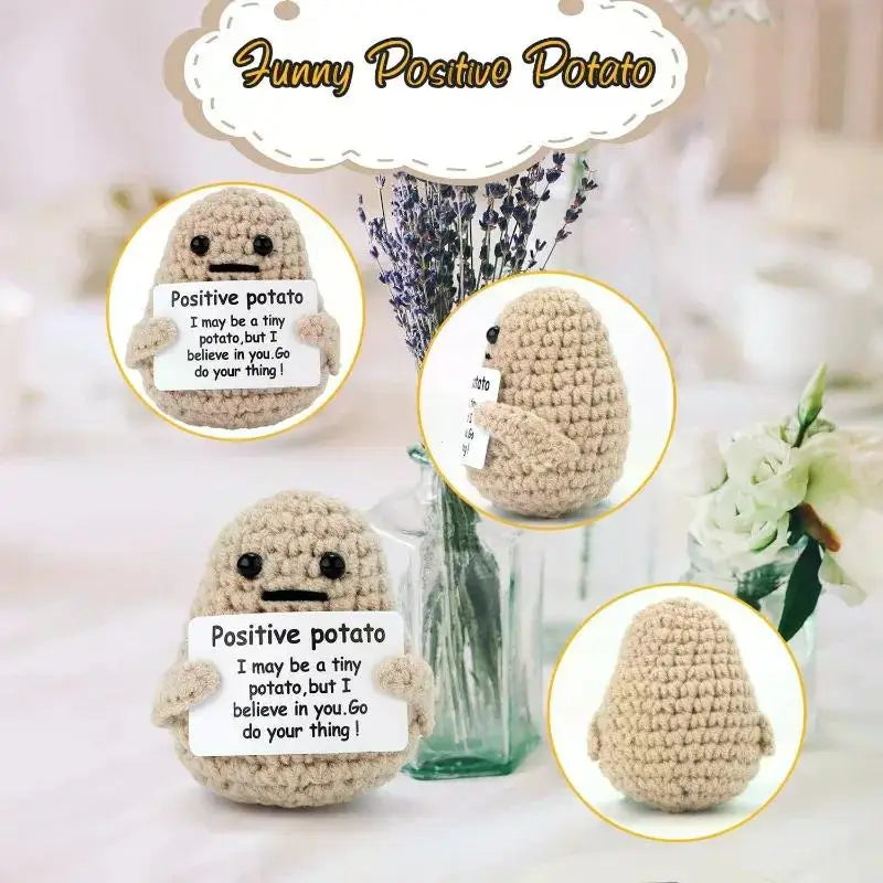 Handmade Crochet Plush Doll – Cute Knit Gift & Home Decor