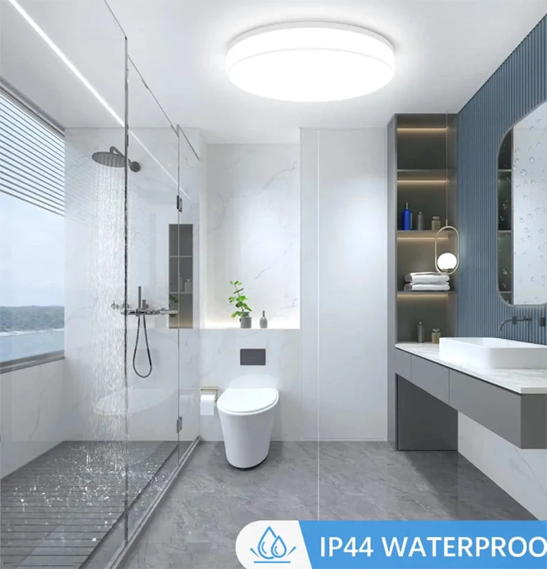 Ultra-Thin Round LED Ceiling Light – Modern Home Lighting