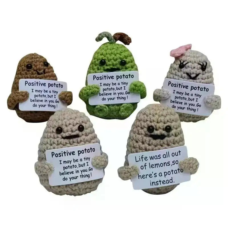 Handmade Crochet Plush Doll – Cute Knit Gift & Home Decor
