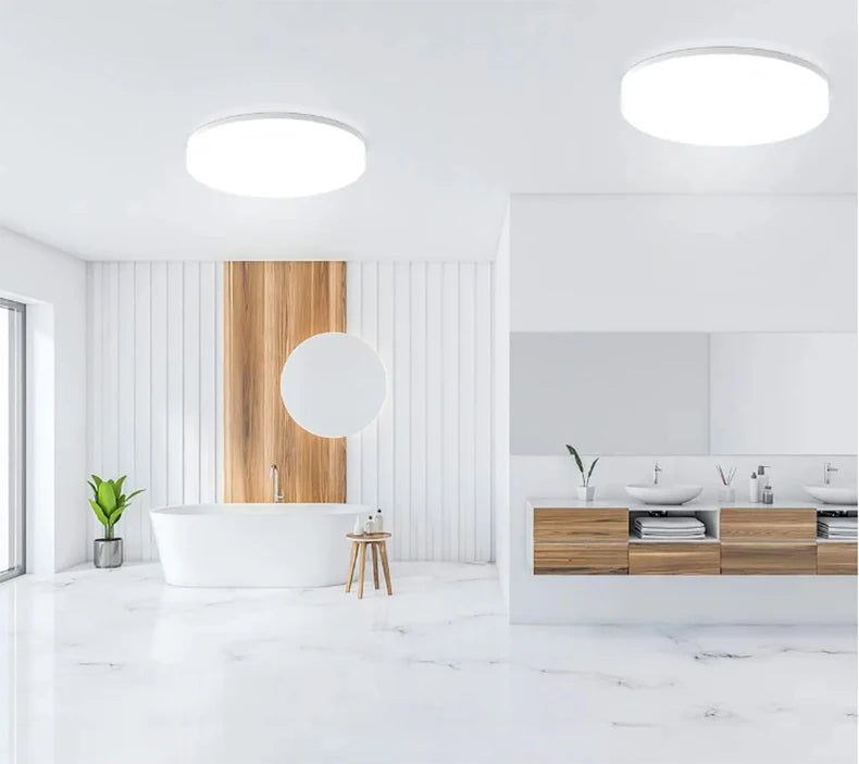Ultra-Thin Round LED Ceiling Light – Modern Home Lighting