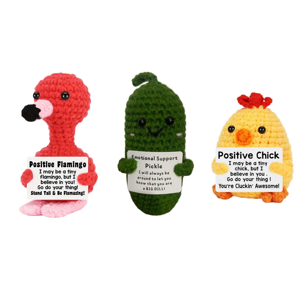 Handmade Crochet Plush Doll – Cute Knit Gift & Home Decor