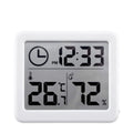 Digital Desk Clock with Temperature & Humidity Display