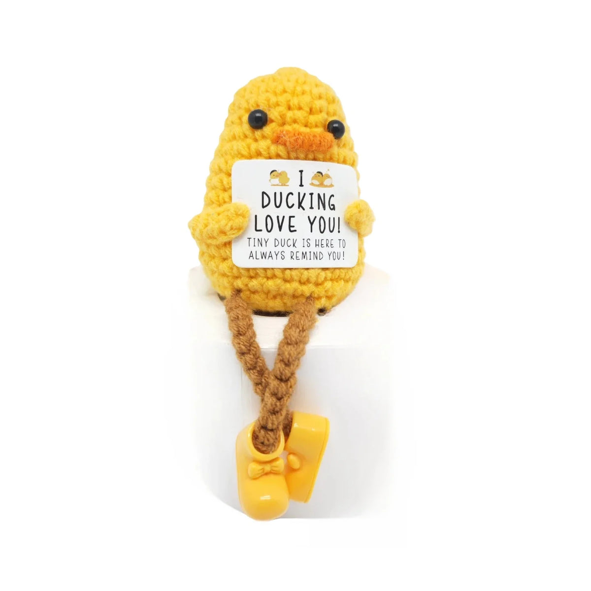 Handmade Crochet Plush Doll – Cute Knit Gift & Home Decor