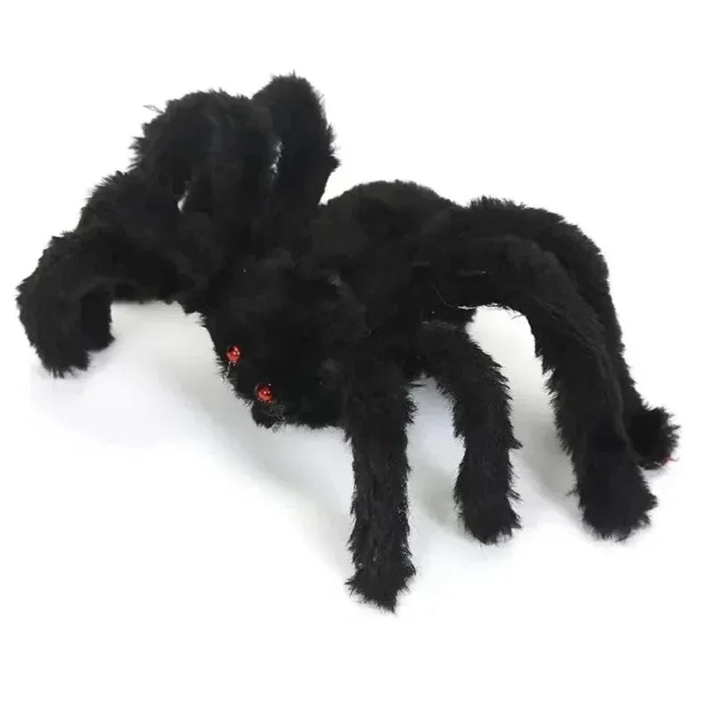 Giant Halloween Plush Spider Decoration – 30cm to 200cm