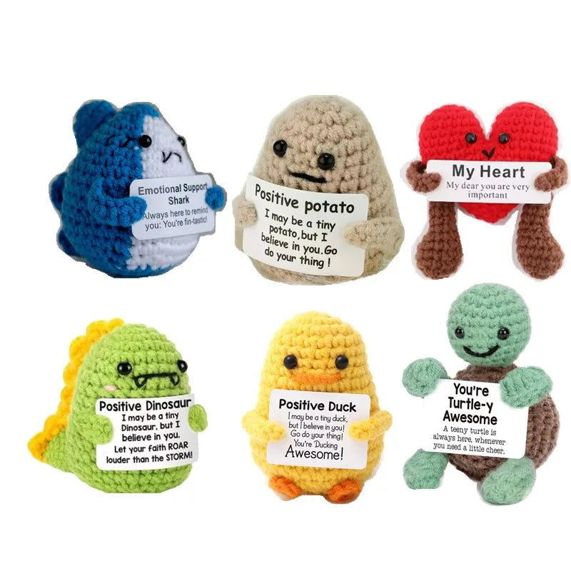 Handmade Crochet Plush Doll – Cute Knit Gift & Home Decor