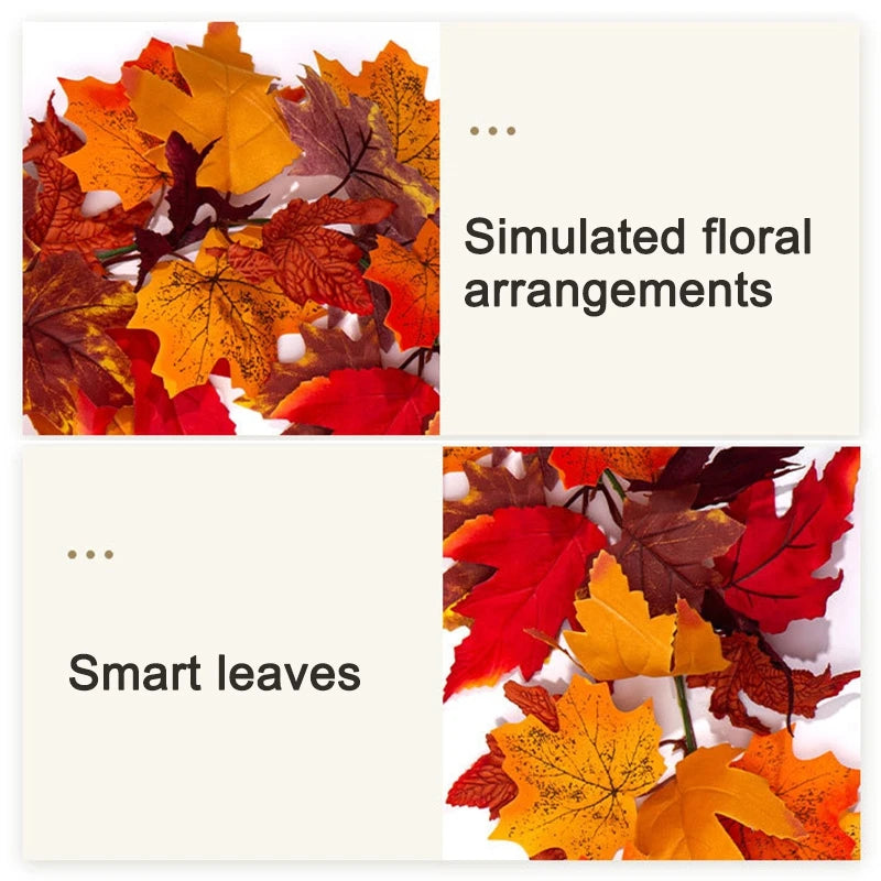 Artificial Maple Leaf Fall Decoration