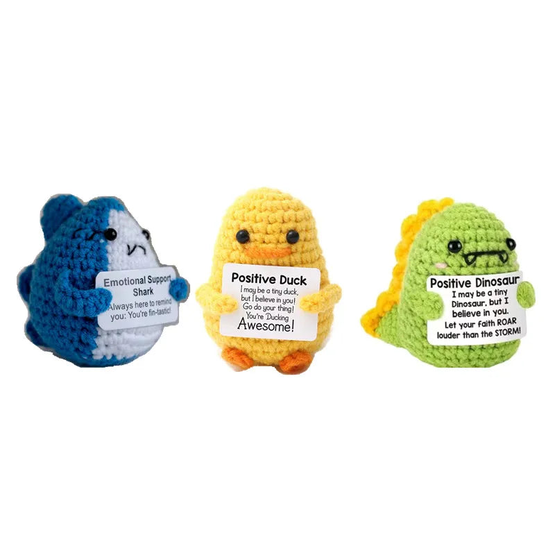 Handmade Crochet Plush Doll – Cute Knit Gift & Home Decor