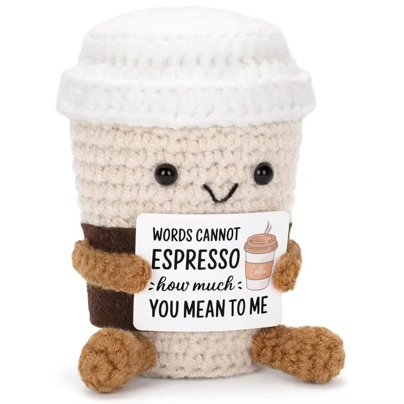 Handmade Crochet Plush Doll – Cute Knit Gift & Home Decor